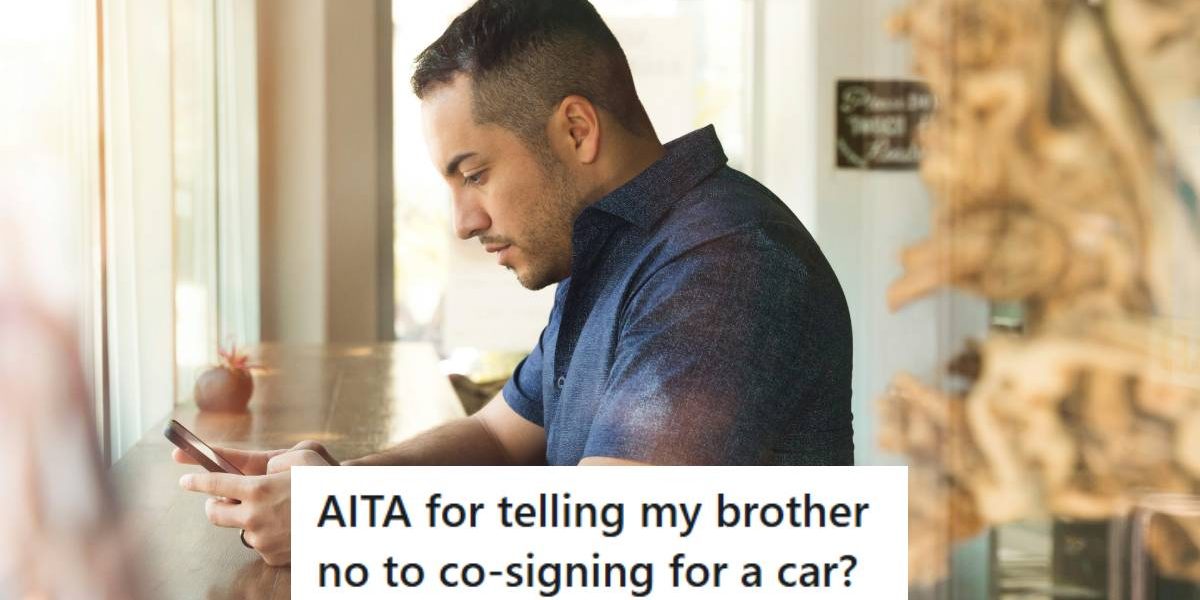 Brother Asks Sister To CoSign For A Mercedes Despite Bankruptcy And